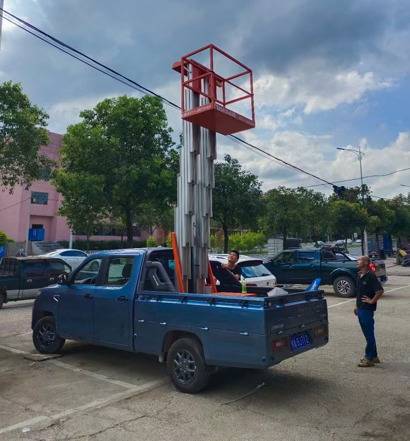 贵州车载铝合金式高空作业车